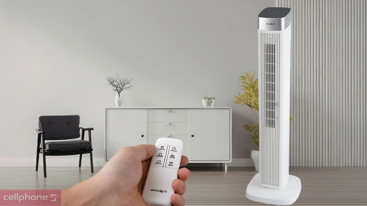 Điều khiển quạt tháp cao cấp Fujihome TF-51E