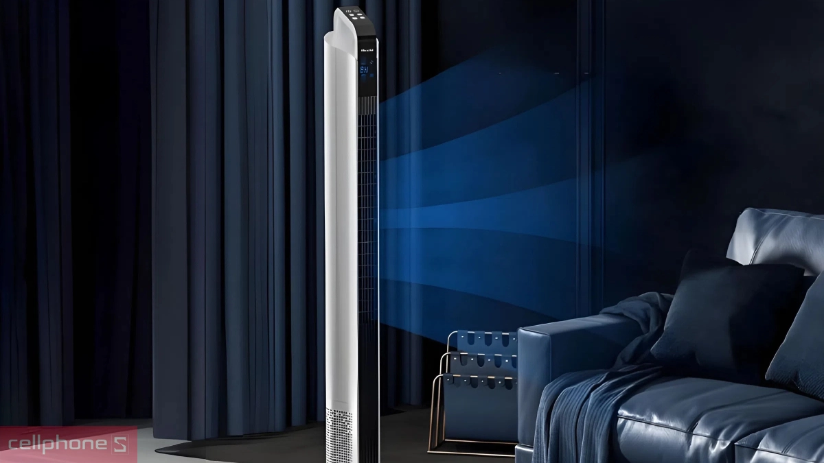 Độ ồn quạt tháp Fujihome TF-12HE 