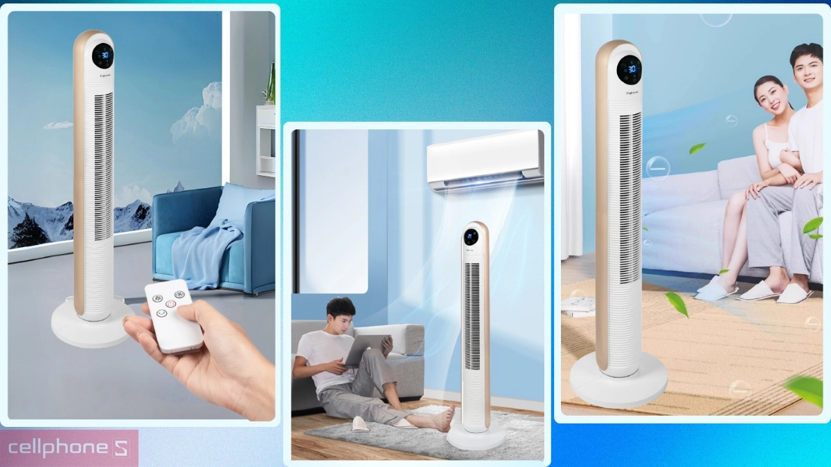 Thiết kế quạt tháp Fujihome TF-13E