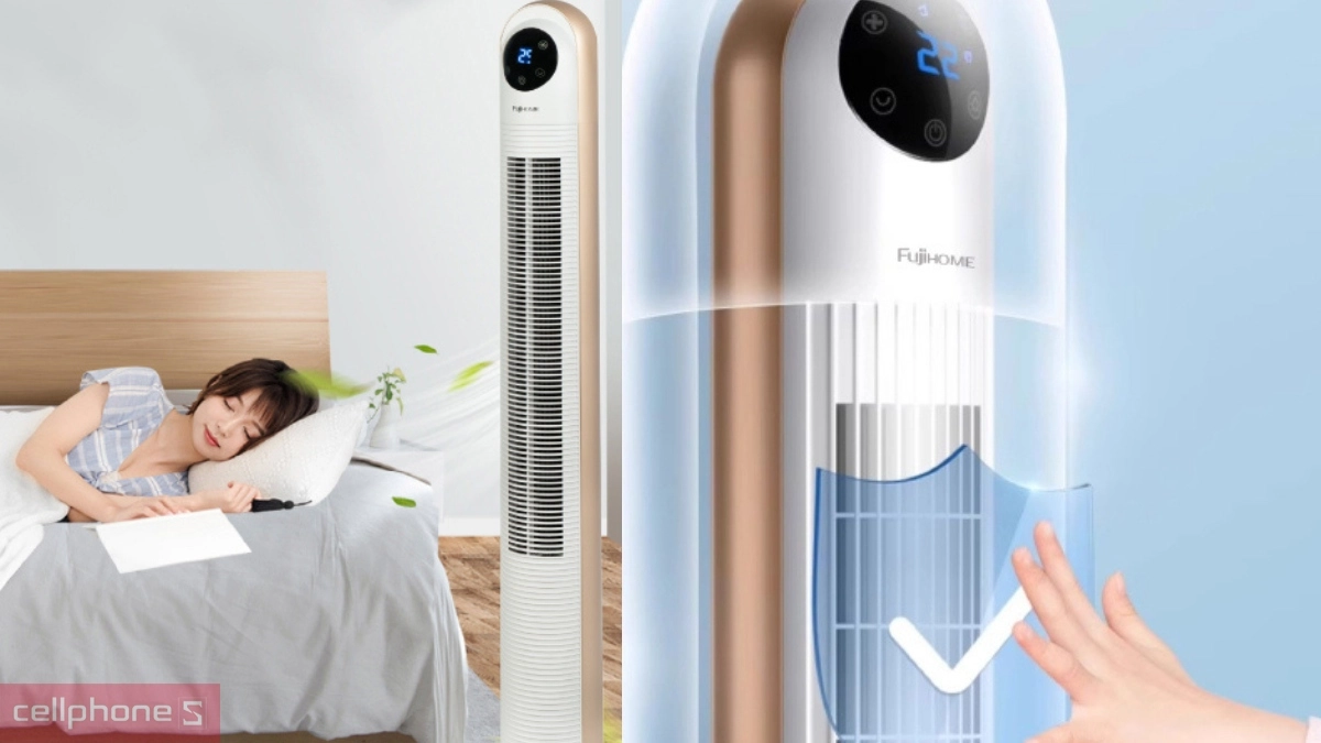 Độ ồn quạt tháp Fujihome TF-13E