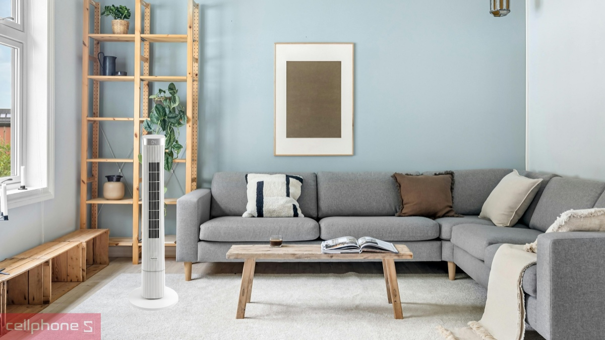 Thiết kế không cánh của Quạt tháp Fujihome TF-21HL-DC