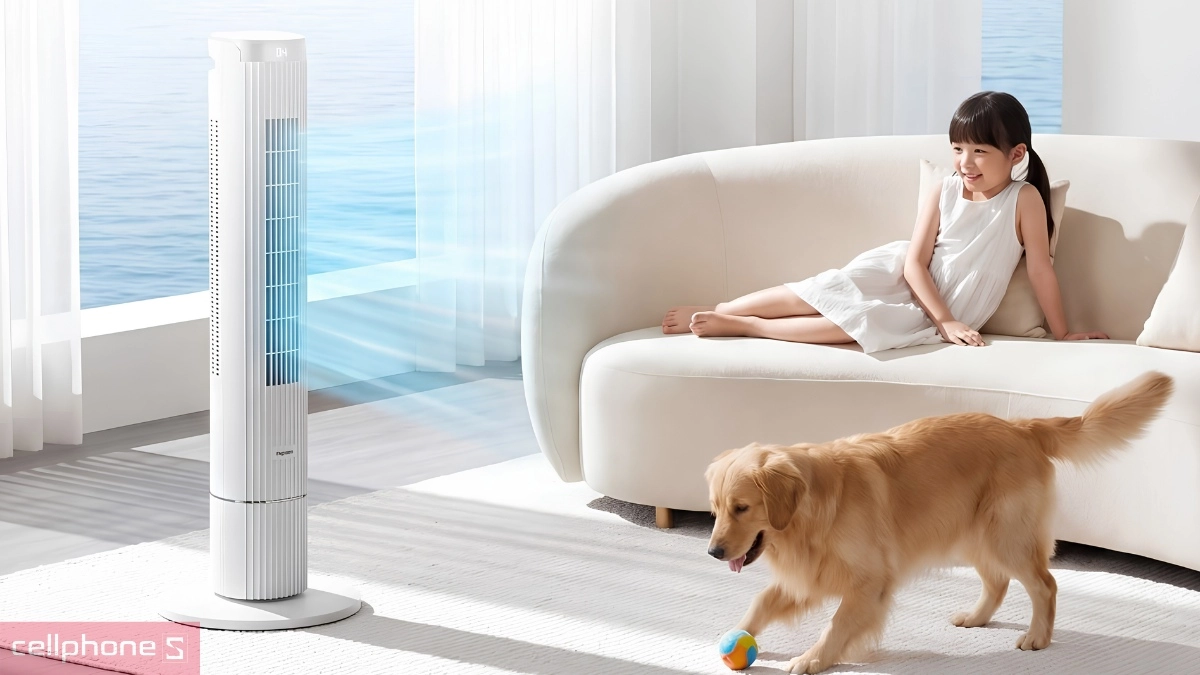 Công nghệ SmartWind của Quạt tháp Fujihome TF-21HL-DC