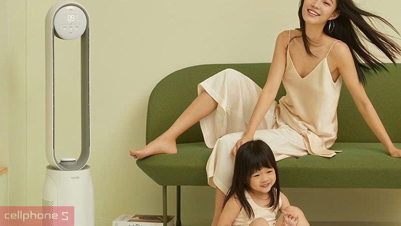 Điều khiển quạt không cánh Xiaomi Keheal A4