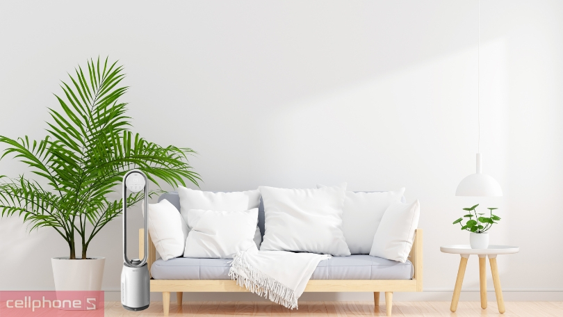 Hen giờ tắt trên quạt không cánh Xiaomi Keheal A5