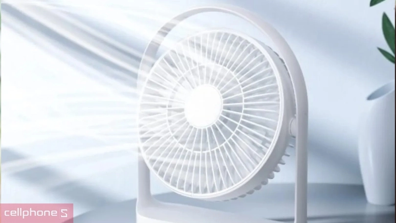 Quạt để bàn tích điện Jisulife FA19 4000mAh
