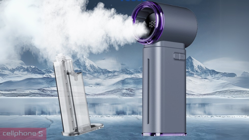 Quạt Veeco phun sương cắm trại