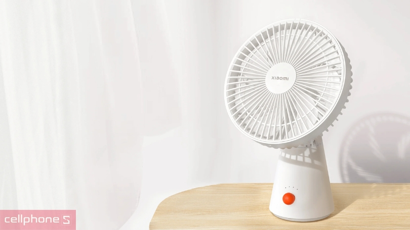 Quạt mini để bàn Xiaomi Mijia Rechargeable tích hợp pin