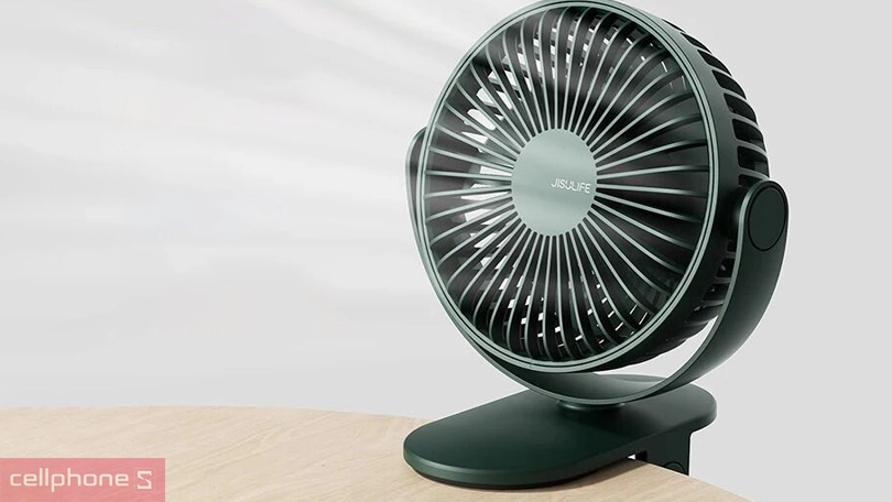 Quạt mini kẹp bàn
