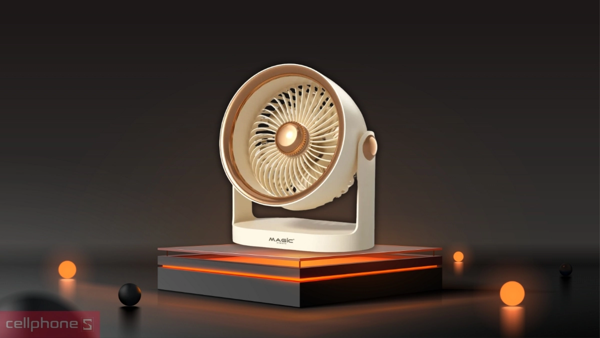 Công suất, cấp độ gió của quạt mini Magic A-005