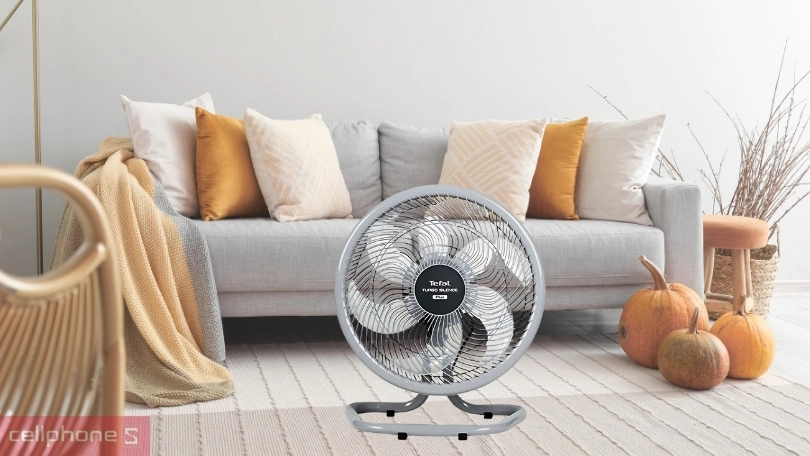 Quạt sàn Tefal Turbo Silence Plus VH686790 - Thiết kế sang trọng, công suất làm mát mạnh mẽ