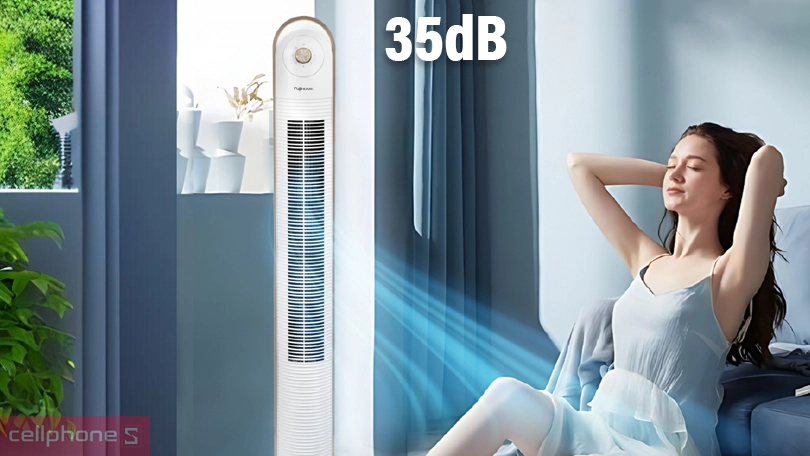 Độ ồn của quạt tháp Fujihome TF-13EM