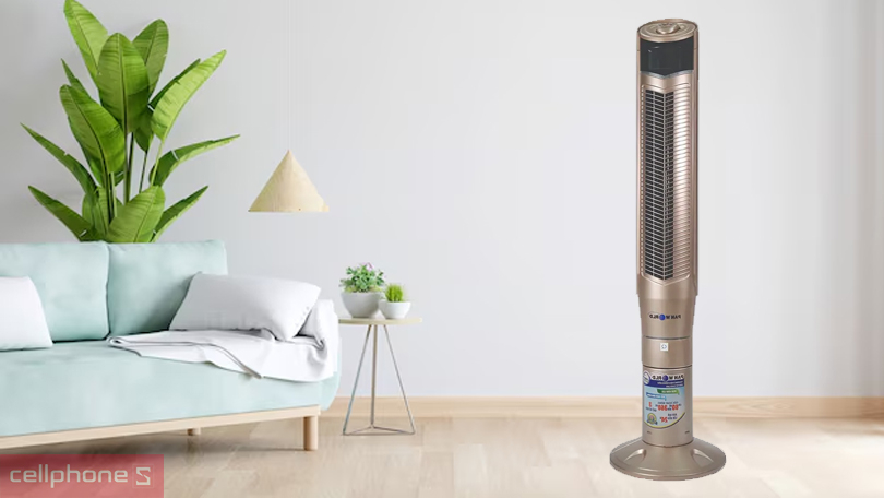 Khả năng xoay của quạt tháp Panworld PW-029H(C)