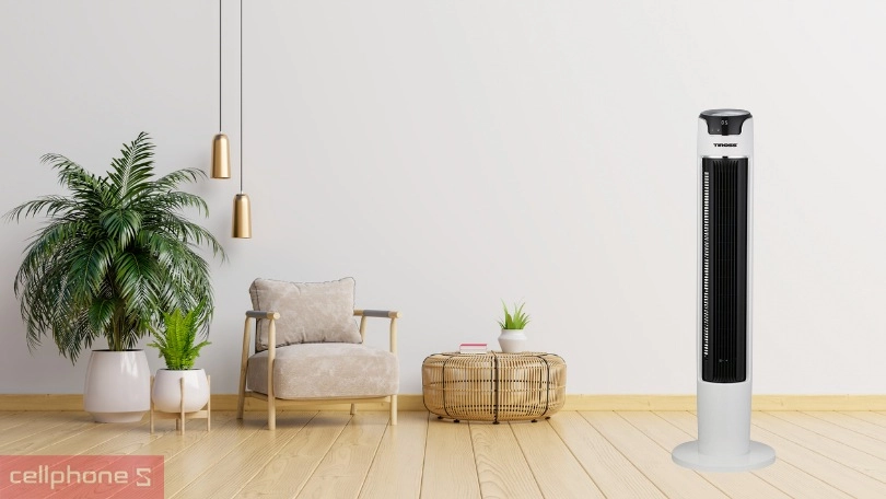 Độ ồn của quạt tháp Tiross TS9181 có điều khiển