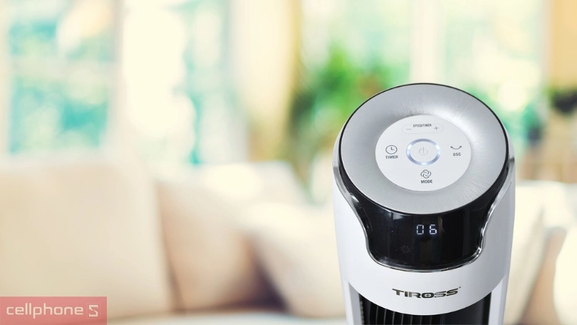 Điều khiển quạt tháp Tiross TS9181 có điều khiển