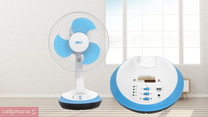 Quạt tích điện AC 3 cánh ARF03D123 30W - Làm mát hiệu quả, bền bỉ