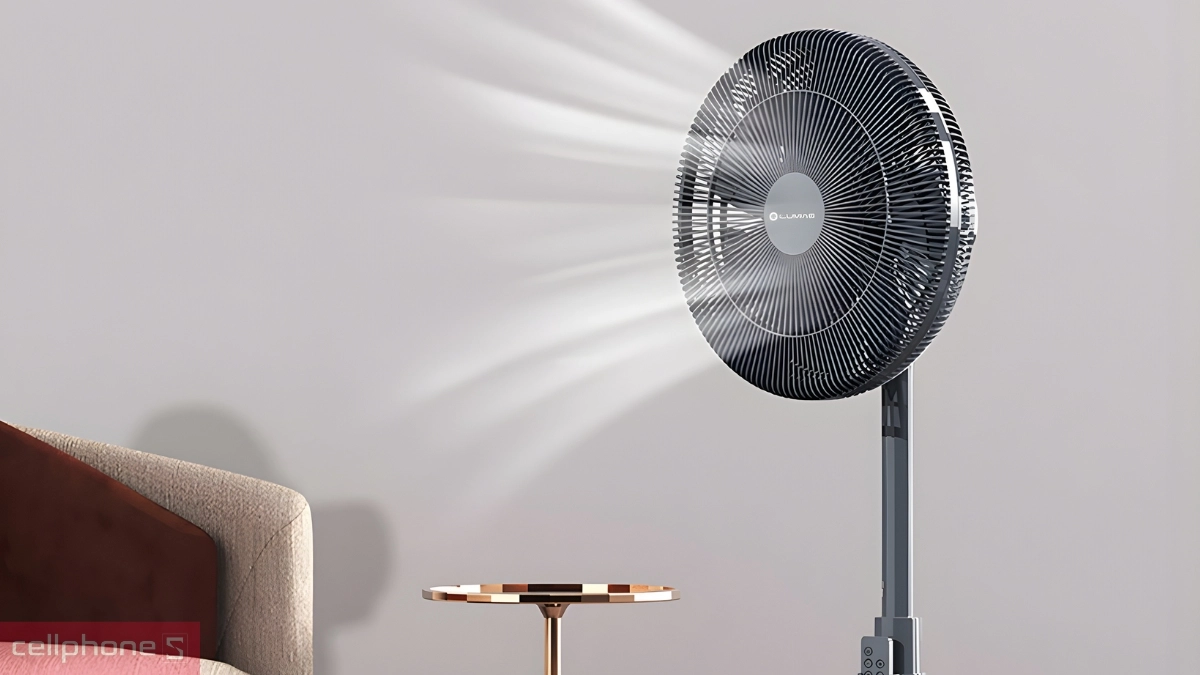 Công suất quạt điện biến tần Lumias F08 Pro