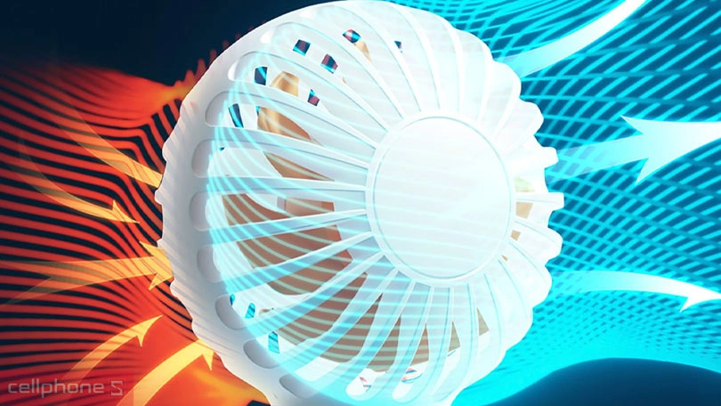 Thiết kế quạt tích điện mini Lumias X5 mini