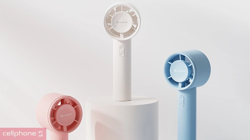 Thiết kế quạt tích điện mini Lumias X6 Lite