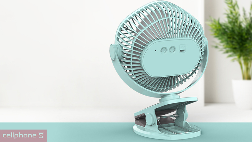 Quạt tích điện Mini Sunhouse SHD7111 - Kiểu dáng gọn nhẹ, thời lượng pin lớn