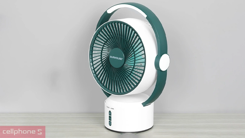 Quạt tích điện Sunhouse SHD7116 – Hoạt động liên tục trong thời gian dài