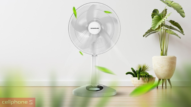 Vì sao nên mua quạt tích điện Sunhouse SHD7228?