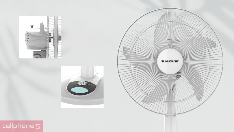 Dung lượng pin lớn, thời gian sử dụng dài kết hợp chế độ hẹn giờ hiện đại