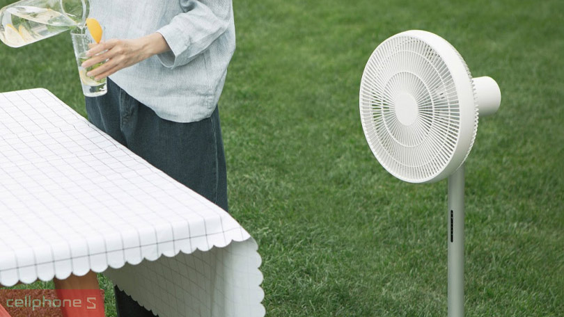 Quạt tích điện thông minh Smartmi Xiaomi Gen 3 – Mát lạnh, thông minh và tiện lợi