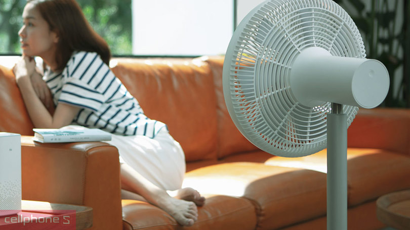 Quạt tích điện thông minh Smartmi Xiaomi Gen 3 – Mát lạnh, thông minh và tiện lợi