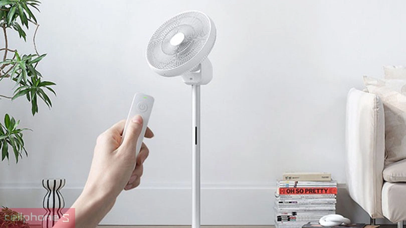 Quạt tích điện thông minh Smartmi Xiaomi Gen 3 Pro - Thiết kế trang nhã với khả năng vận hành êm ái