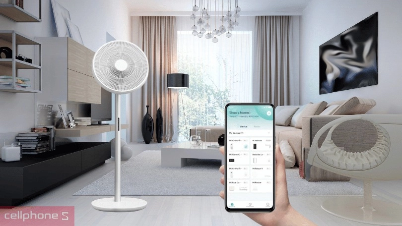 Hướng dẫn kết nối Quạt tích điện thông minh Smartmi Xiaomi Gen 3 Pro với điện thoại