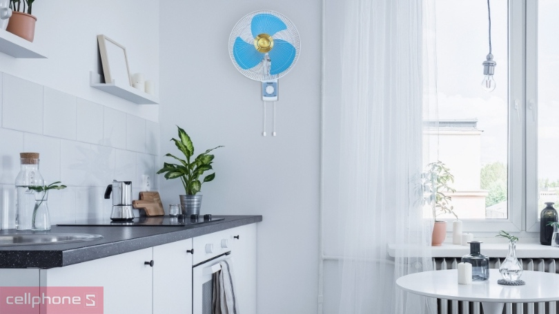 Quạt treo tường Panasonic F-409U - Làm mát hiệu quả, lắp đặt dễ dàng ở nhiều vị trí