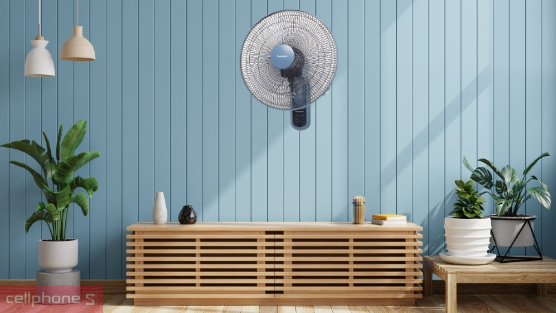 Quạt treo tường Panasonic F-409M - Đa dạng chế độ gió mang đến không khí thoáng mát