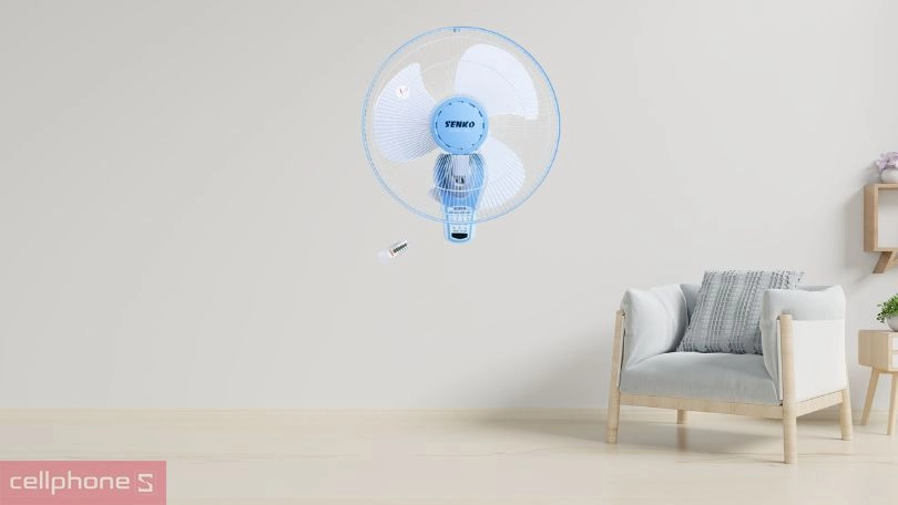 Thiết kế quạt treo tường Senko TR1683