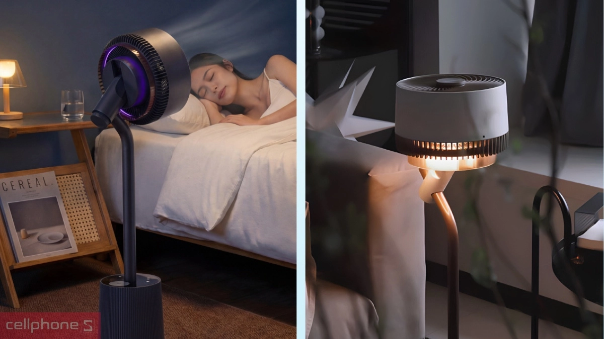 Chế độ thông minh quạt tuần hoàn không khí Fujihome Luxury CFR01PRO-VOICE