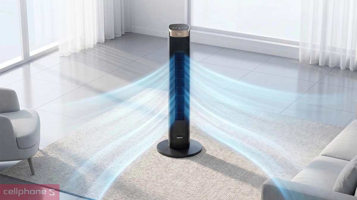 Quạt hơi nước Fujihome lựa chọn công suất phù hợp theo diện tích phòng