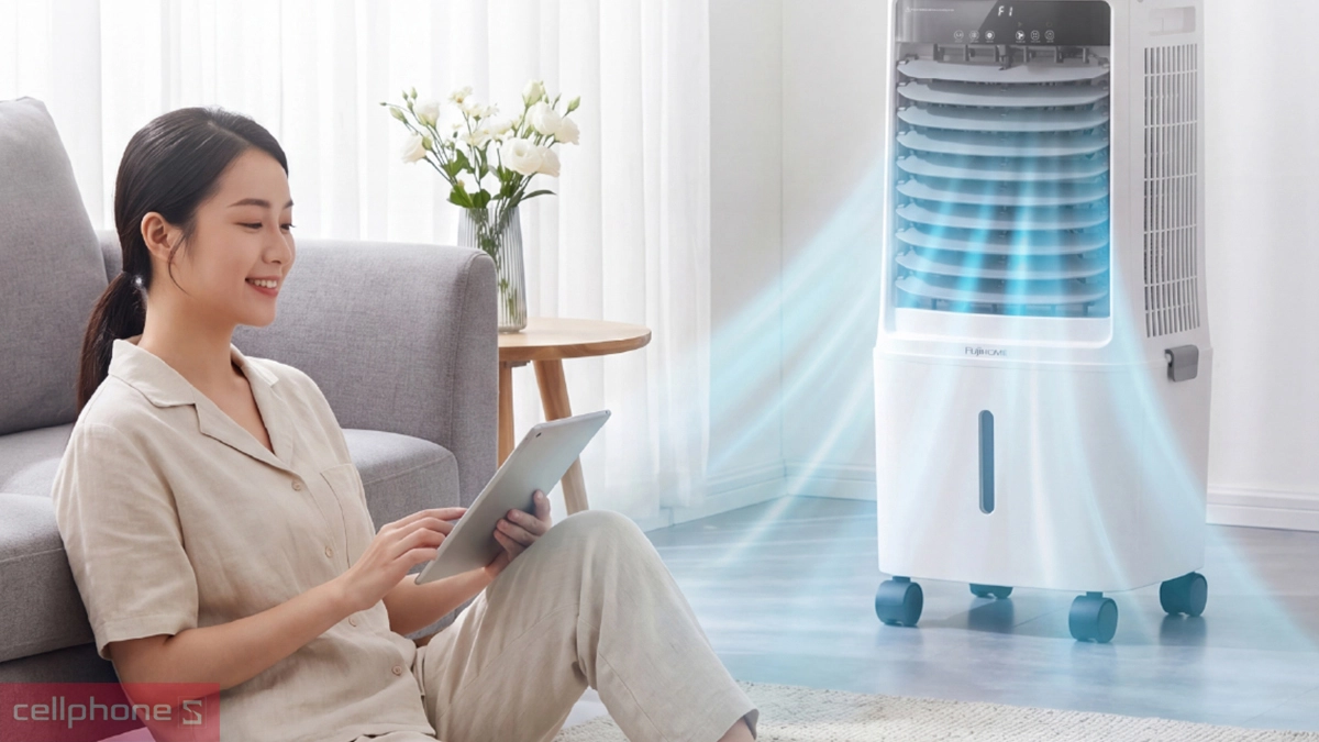 Công suất quạt hơi nước Fujihome AC-25
