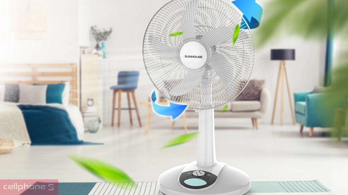 Quạt tích điện Sunhouse