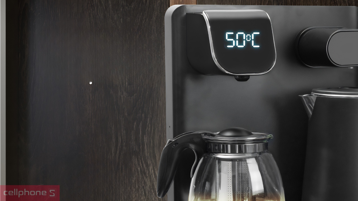 Công nghệ cây nước làm nóng kết hợp bàn trà, cafe Fujihome TB110E-H