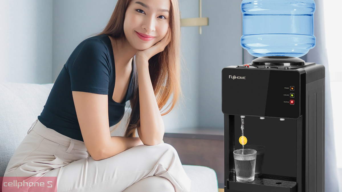 Độ bền cây nước nóng lạnh FujiHome WD61E