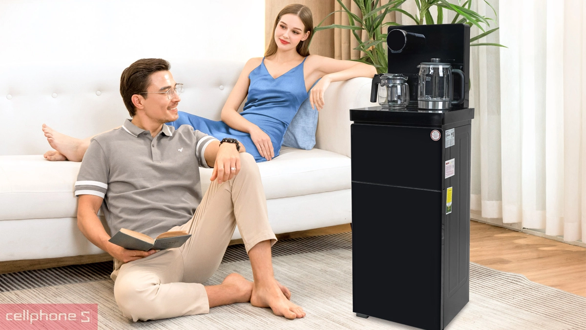 Công suất cây nước nóng lạnh kết hợp bàn trà FujiHome TBA2