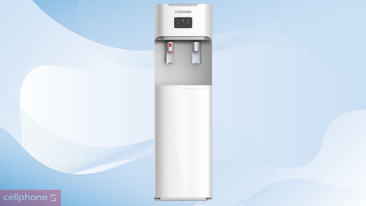 Máy nén hiệu suất cao trên Cây nước nóng lạnh Toshiba RWF-W1669BV