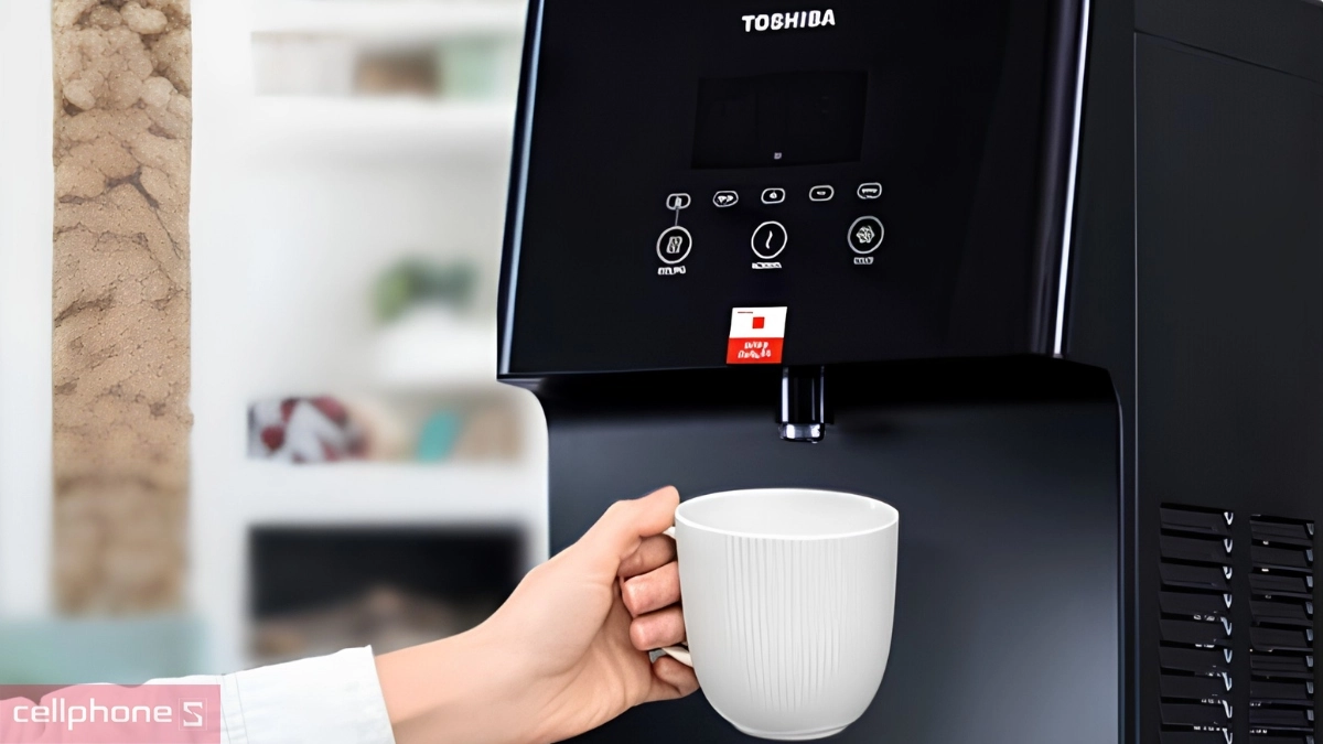 Hệ thống cung cấp nước của Cây nước nóng lạnh Toshiba RWF-W1830BV