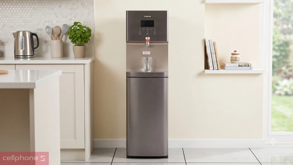 Công nghệ UV và ECO trên Cây nước nóng lạnh Toshiba RWF-W1830UVBV