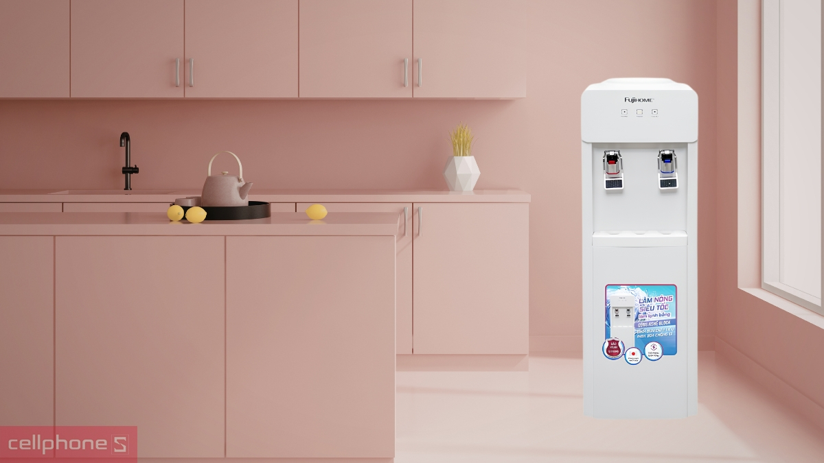 Công nghệ làm lạnh cây nước nóng lạnh Fujihome WD676C