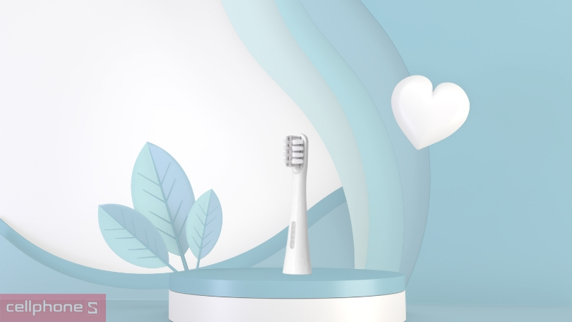 Thiết kế đầu bàn chải điện DR.BEI Sonic Y1-P01
