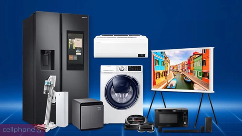 Giới thiệu gia dụng Samsung chi tiết