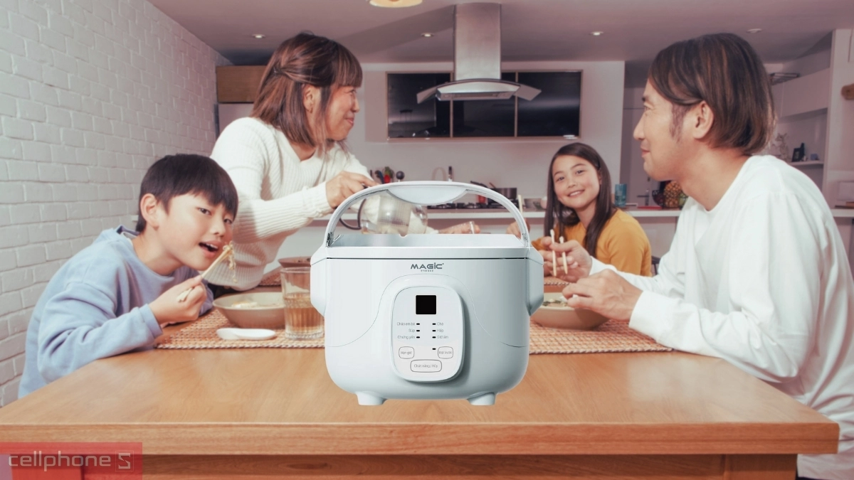 Dung tích nồi chưng yến Magic A-052