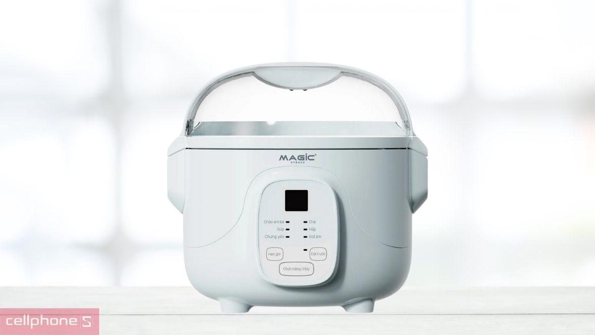 Điều khiển trên nồi chưng yến Magic A-052
