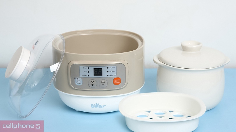 Nồi nấu chậm dựa trên chức năng nấu