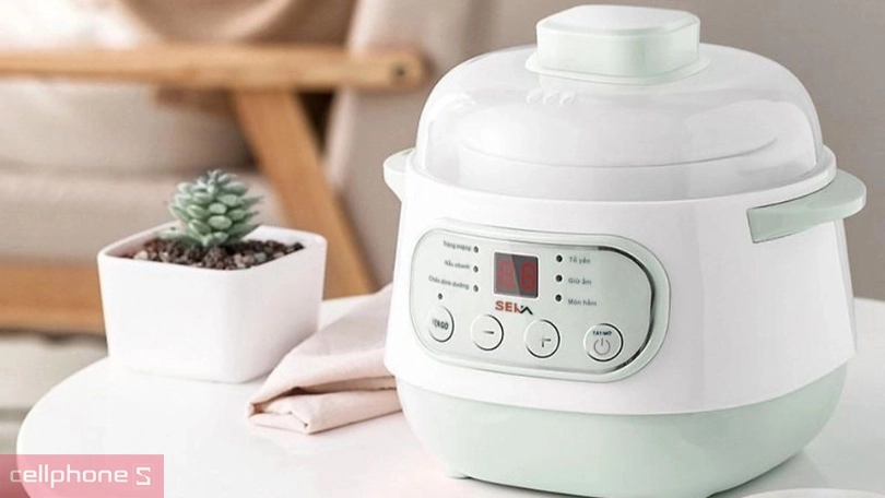 Nồi nấu chậm giá rẻ theo chất liệu